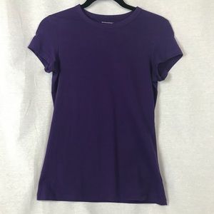 Banana Republic Small Plum Short sleeve Tee.💋Final Sale!